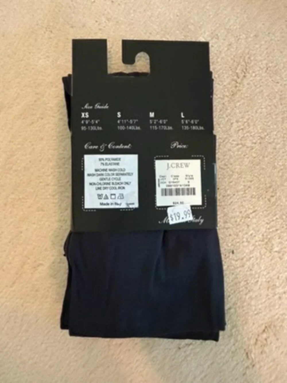 J. Crew Super Opaque Tights